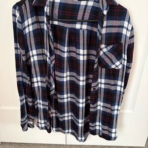 BeachLunchLounge Flannel Blouse
